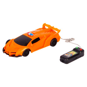 Carro Polícia Com Controle Com Fio E 2 Funções-839334-34591