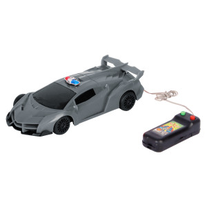 Carro Polícia Com Controle Com Fio E 2 Funções-839334-69757