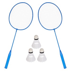 Kit Badminton Com 2 Raquetes + 3 Petecas-841081