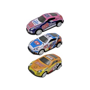 Carro Racing Metal Com 3 Peças-843742