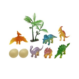 Dinossauro 6 Peças + Acessórios Na Cartela-843684