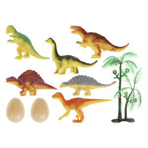 Dinossauros Com 6 Peças E Acessórios Na Cartela-843684-58576