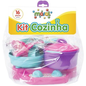 Brincando De Casinha Kit Cozinha Rosa-113424-57809