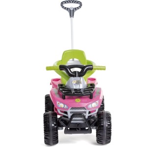 Veiculo Para Bebe Cross Up Rosa 2em1 C/som 30kg-113817-90311