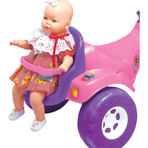 Velotrol Baby Com Porta-luvas E Cadeirinha Para Bonecas-3501-99378