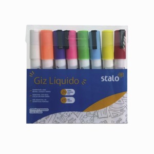 Giz Liquido Chalk Marker 8 Cores-113156-96309