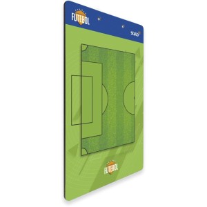 Prancheta Tatica Futebol 37,5x23cm 4pcs-113154-35356