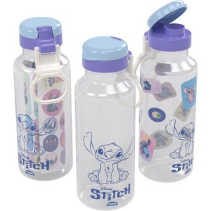 Garrafa Plastica Abre Facil Stitch 600ml-113633-63342