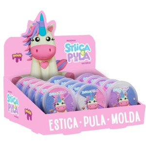 Massa Para Modelar Criativa Stica E Pula Unicornio 4cores(-113236-32514
