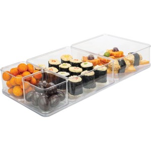 Organizador Kit 3 36,5x14,6x6,0cm. 5pcs-113626-23446