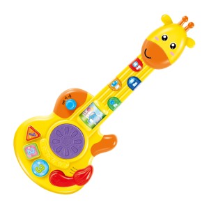 Girafa Guitarra Com Luz E Som - Multikids Primeira Infância-BR2172