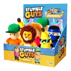 Stumble Guys Pelúcias 16.5cm Sortidas - Display 8pcs-BR2182-622