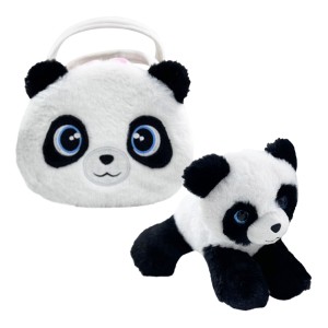 Cutie Handbags Panda Deluxe Bolsa E Pelúcia-BR2221-11562