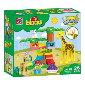 Cubic Jr Mundo Animal 26 Pcs-BR2247