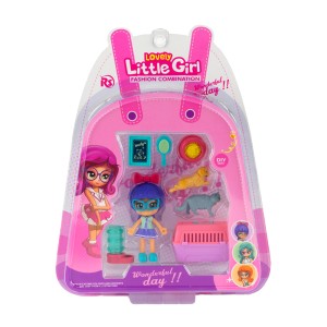 Boneca Little Girls Pet Shop 16cm - 4 Modelos Sortidos-BR2267