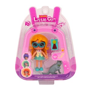 Boneca Little Girls Pet Shop 25cm - 4 Modelos Sortidos-BR2268-24087