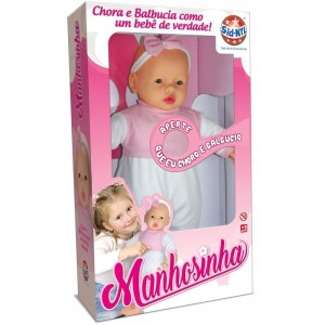 Boneca Com Mecanismo Manhosinha 48cm-115105-32322