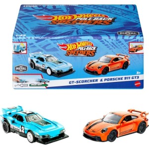 Hot Wheels Die-cast Surpresa Pull-backs P-2 1:43(s-112907-59555