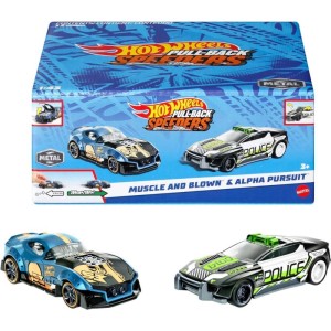 Hot Wheels Die-cast Surpresa Pull-backs P-2 1:43(s-112907-92273