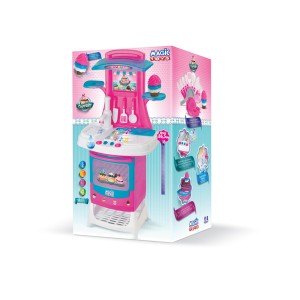 Fogão De Brinquedo Cupcake Com Pia Que Sai água, Luzes E Sons-8026-62312