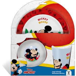 Kit Alimentacao Mickey Prato+bowl+copo-114712-83826