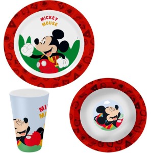 Kit Alimentacao Mickey Prato+bowl+copo-114712-93731