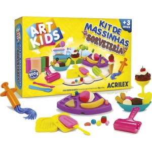 Massa Para Modelar Criativa Art Kids Sorveteria 200g-113958-27901