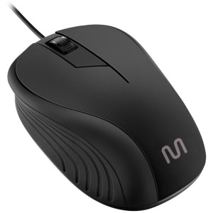 Mouse Optico Usb 1200dpi 3botoes Preto-112677-64968