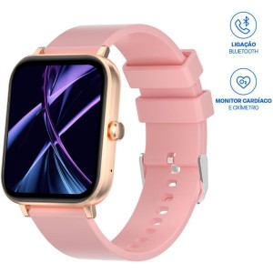 Relogio Smartwatch Multi L2 Rose-112689-93242