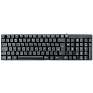 Teclado Usb Compacto Ps2 Preto-112687-53325