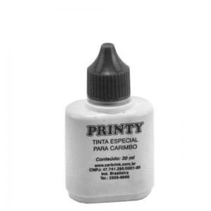 Tinta Para Carimbo 30 Ml Preto Automatico-113170-22908