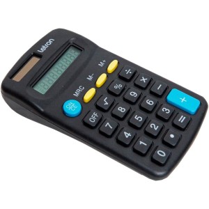 Calculadora De Bolso 8 Dig. Preta Basic Solar-113532-17437