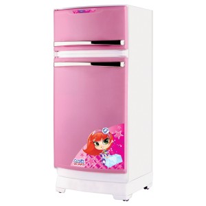 Geladeira De Brinquedo Meg Rosa Duas Portas Com Acessórios-8051P-84991