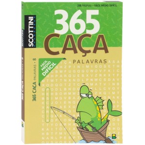 Livro De Atividades 365 Caca-palavras Scottini N.8-115022-60537