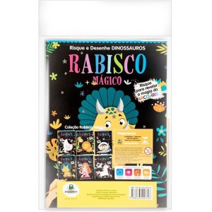 Livro Infantil Colorir Rabisco Magico Dinossauro 8pag-107750-87936