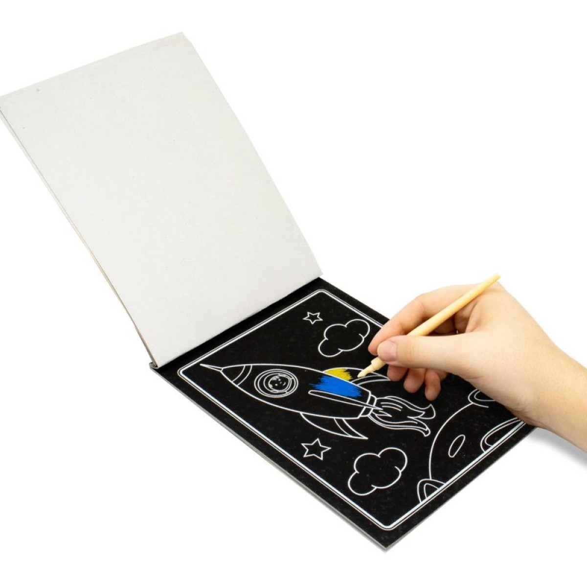 Livro Infantil Colorir Rabisco Magico Espaco 8pag.-115020-71049