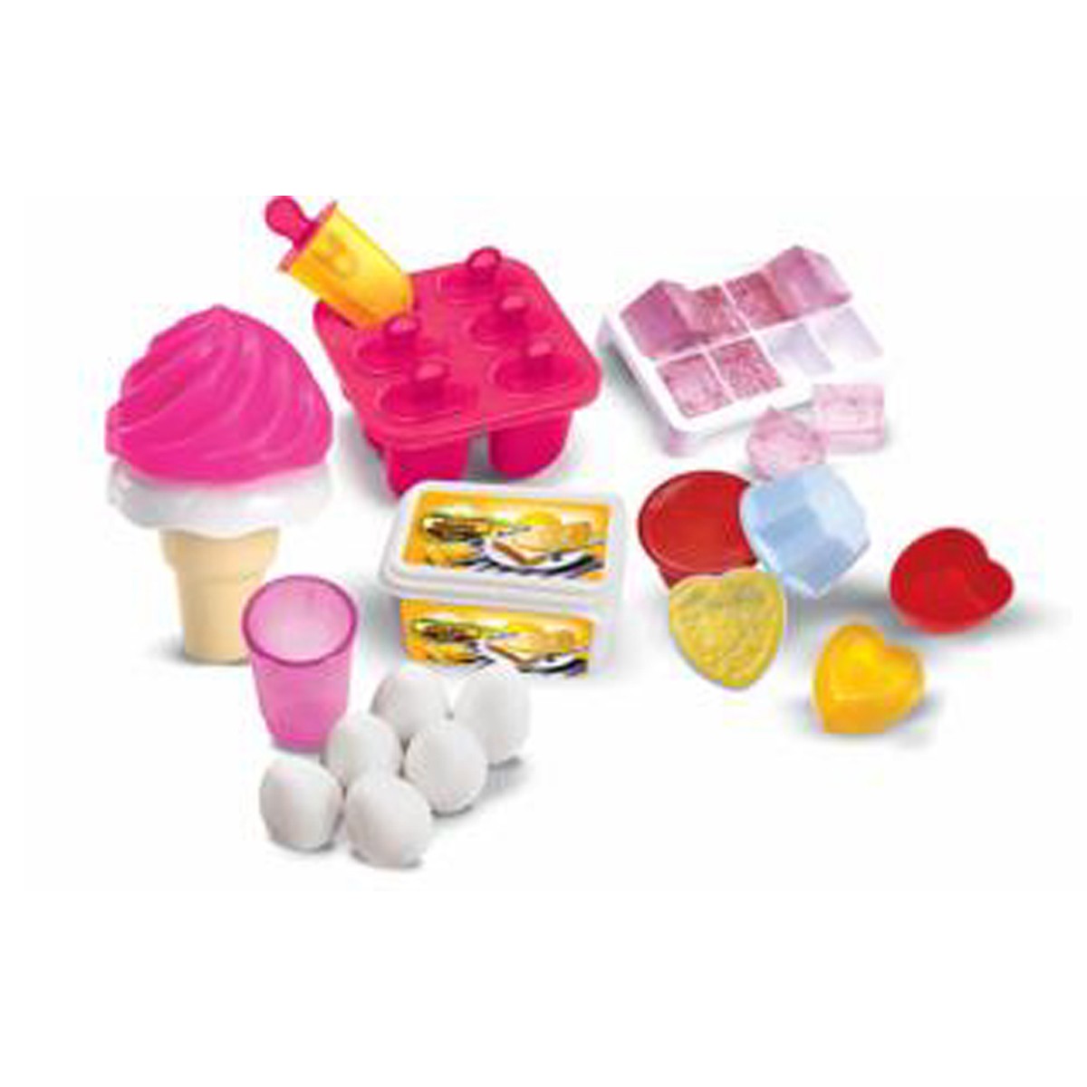 Geladeira de Brinquedo Cupcake Duas Portas com Luzes e Sons-8055-21794