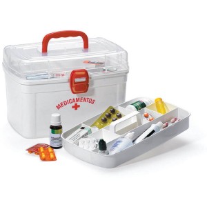 Organizador Medicamento C/ Bandeja 6,2l Bc-113501-76589