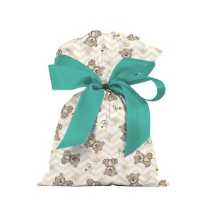 Saco De Presente Perola 241 Ursinhos 35x53cm 50un.-1221100003