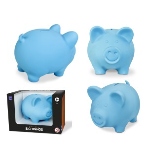 Cofre De Porquinho De Vinil Coleção Bichinhos 11,3cm-100-863-22394