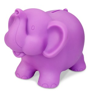 Cofre De Elefante De Vinil Coleção Bichinhos-107-74308