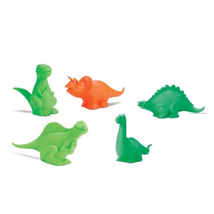 Boneco De Dinossauro Pequeno Coloridos Em Vinil Da Coleção Dinos-141-97720