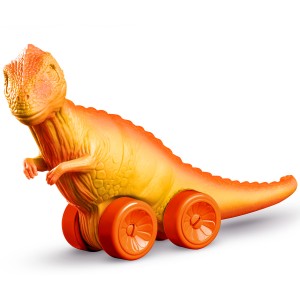 Brinquedo De Dinossauro Com Rodinha Da Coleção Dinos-145-18099