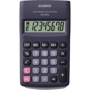 Calculadora De Bolso 8 Gig. 4 Opecacoes Preta-113914-19488