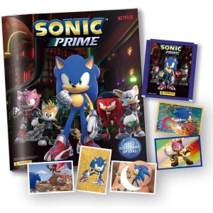 Album De Figurinhas Sonic Prime (netflix) Brochura-114066-41968