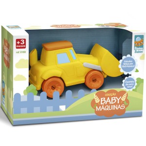 Carrinho de brinquedo colorido em vinil coleção baby máquinas-160-78337