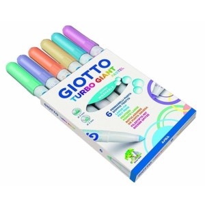 Caneta Hidrografica Jumbo Giotto Turbo Giant Pastel 6cor-113868-27372