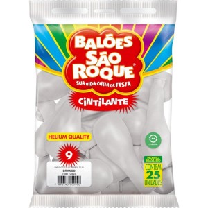 Balao Cintilante N.090 Branco-113384-67750