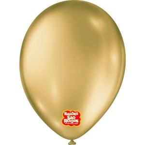 Balao Metalizado N.090 Ouro-113387-65583