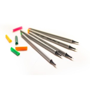 Caneta Com Ponta Porosa Fine 0.4 12 Cores-144001-52029